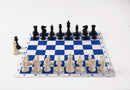 Super Staunton Quadruple Weighted Chess Set, Mousepad Chess Board and Drawstring Bag