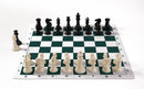 Super Staunton Quadruple Weighted Chess Set, Mousepad Chess Board and Drawstring Bag