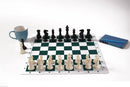 Super Staunton Quadruple Weighted Chess Set, Mousepad Chess Board and Drawstring Bag