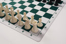 Super Staunton Quadruple Weighted Chess Set, Mousepad Chess Board and Drawstring Bag