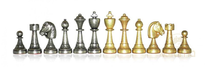 The Squire Chess Set (Pieces & Cabinet Board)