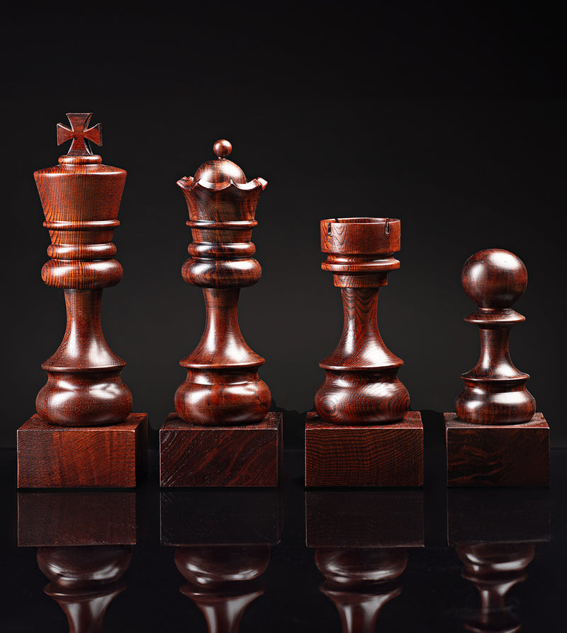 Premium Wooden Chess Trophy
