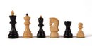Zagreb Ebonized Chess Pieces 3.75" King