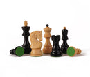 Zagreb Ebonized Chess Pieces 3.75" King