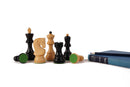 Zagreb Ebonized Chess Pieces 3.75" King