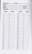 100 Game Chess Scorebook - Hardback - Red