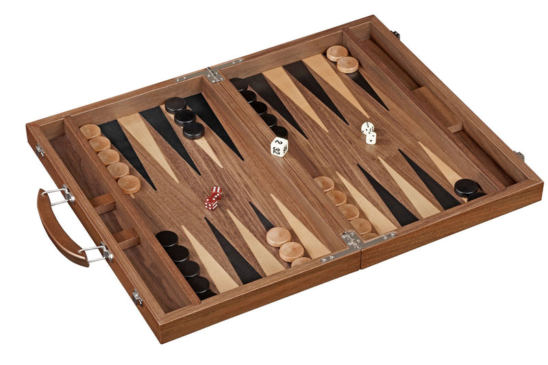Quality Wooden Backgammon Set