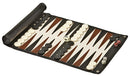 Roll-up Leatherette Travel Backgammon Set