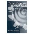 Easier Done than Said  -  Paranjape