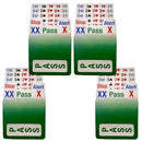 Bridge Partner - Bidding Cards: Set of 4 (Left Handed)