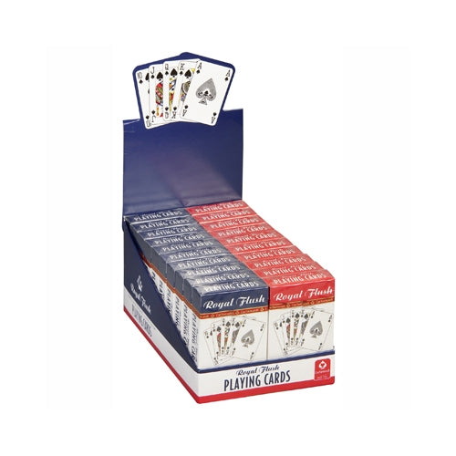Royal Flush Playing Cards x 20 Packs (10 Red/10 Blue)