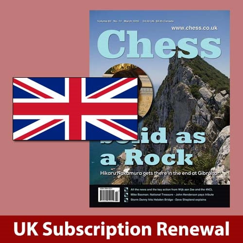 CHESS Magazine Subscription Renewal - UK