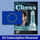 CHESS Magazine Subscription Renewal - Europe