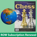 CHESS Magazine Subscription Renewal - Rest of World