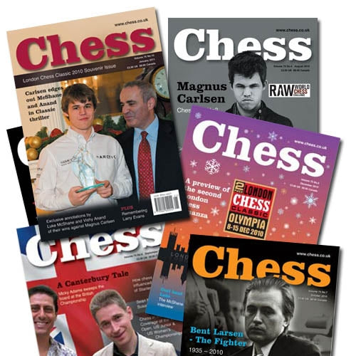 CHESS Magazine Special Offer - One Year Subscription for FIRST TIME SUBSCRIBERS