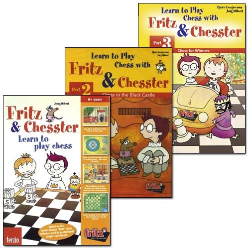 Fritz & Chesster: Learn to Play Chess - All three parts (3 CDs)