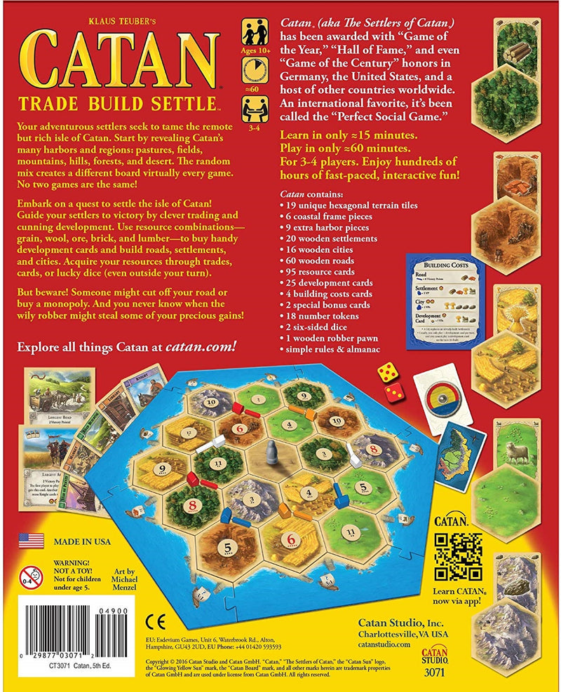 Catan: Trade, Build, Settle - Base Game