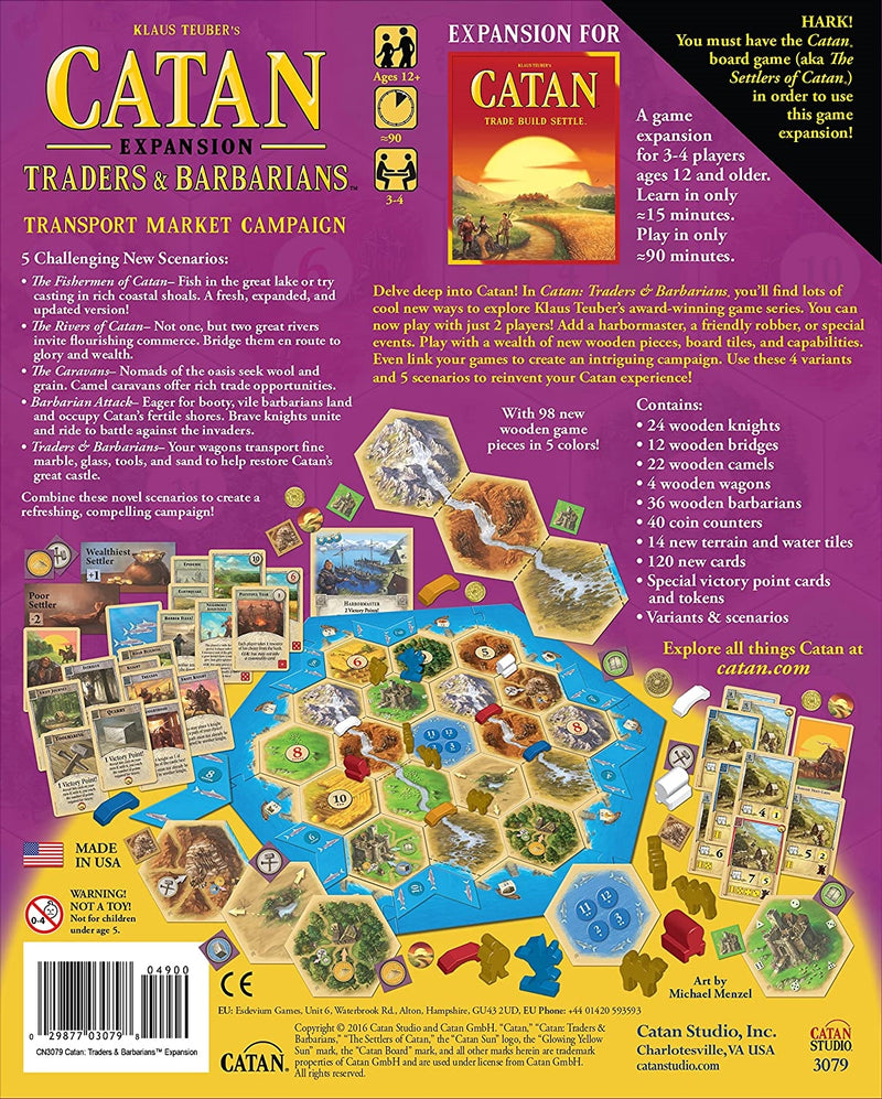 CATAN® Traders & Barbarians™ Game Expansion