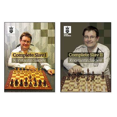 Complete Slav I and Complete Slav II - Konstantin Sakaev (2 books)