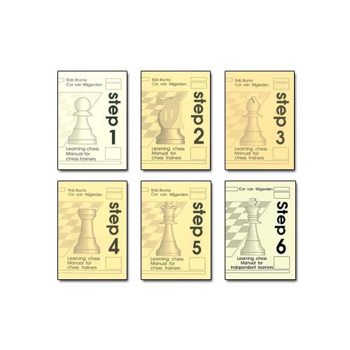 Learning Chess Manual for Chess Trainers: All 6 Steps - Cor Van Wijgerden (6 books)
