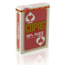 Copag 100% Plastic Playing Cards - Regular Index (Red)