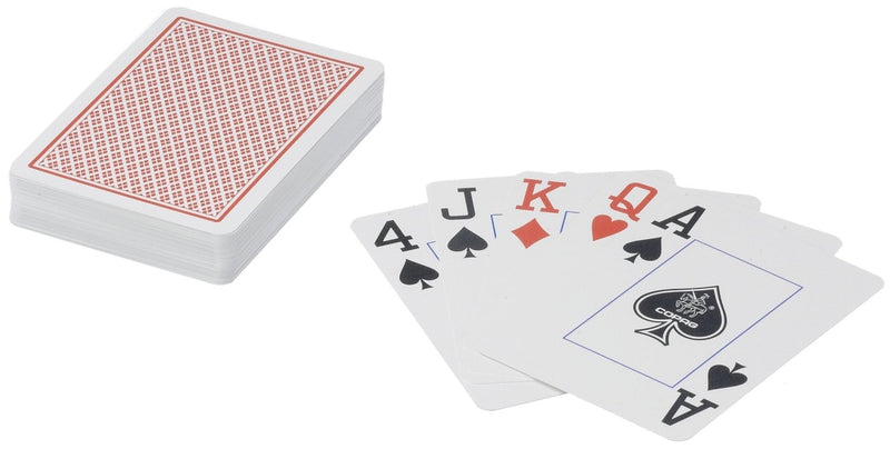 Copag 100% Plastic Playing Cards - Jumbo Index (Red)