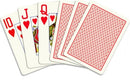 Copag 100% Plastic Playing Cards - Jumbo Index (Red)