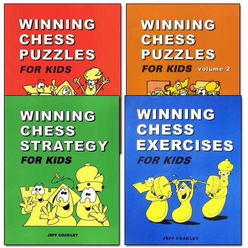 All 4 Winning Chess for Kids - Jeff Coakley (4 Books)