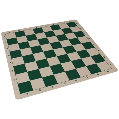 Plastic Gambit Chess Set, Deluxe Silicone Mat and Drawstring Bag