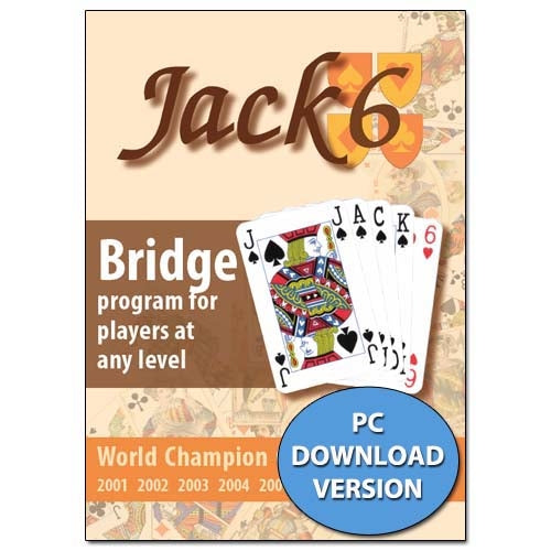 Jack 6 - Bridge Program For Players At Any Level (PC DOWNLOAD VERSION)