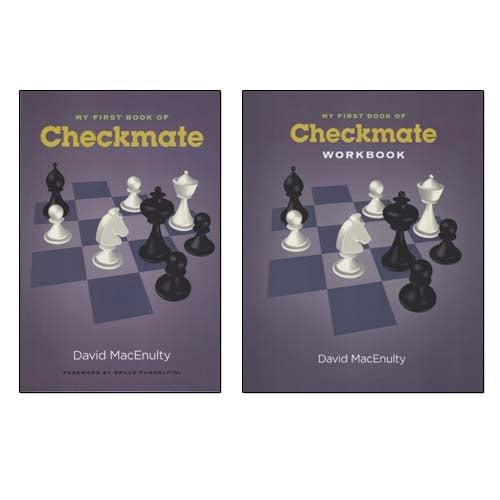 My First Book of Checkmate and Workbook - David MacEnulty (2 Books)