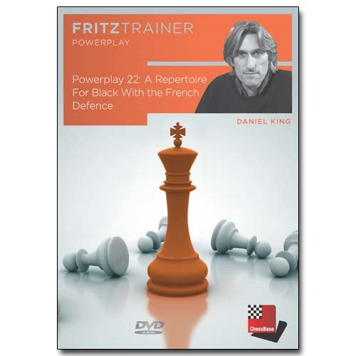 Power Play 22: A Repertoire for Black With the French Defence - Daniel King (PC-DVD)
