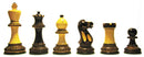 Parker Burnt Boxwood Chess Pieces 3.75" King