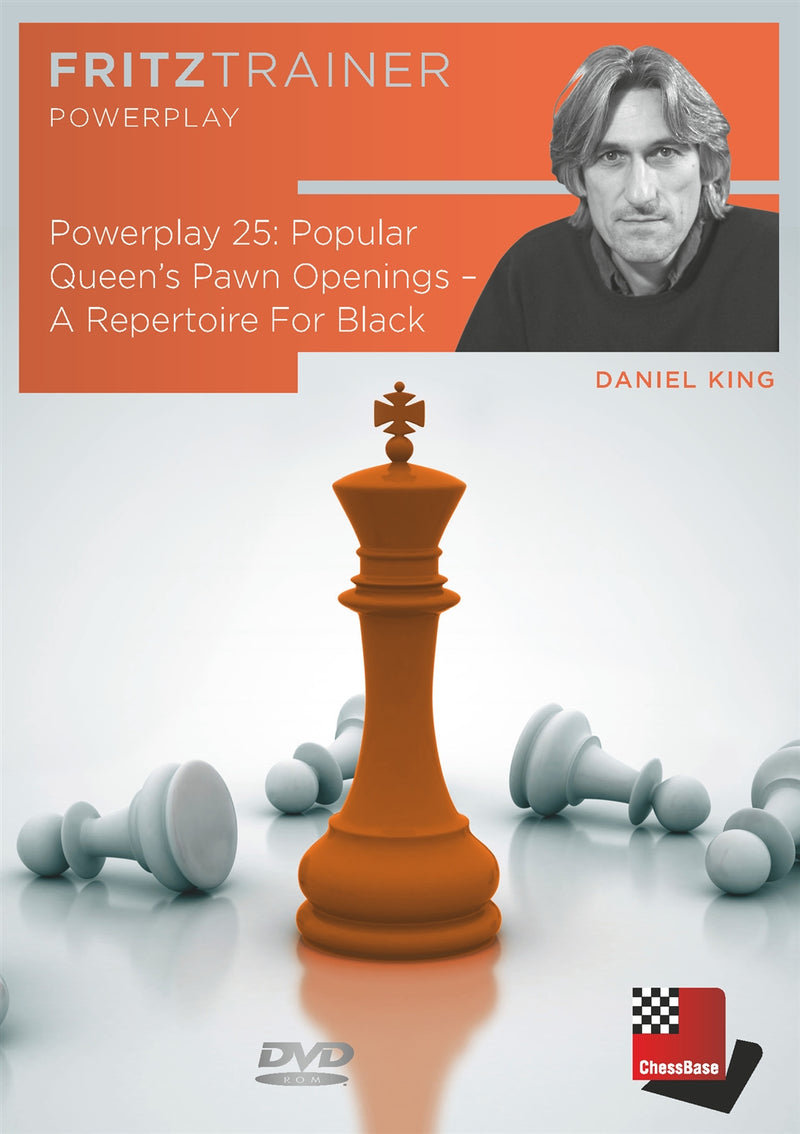 Power Play 25: Popular Queen's Pawn Openings - A Repertoire For Black - Daniel King (PC-DVD)