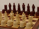 Berkeley Chess Decorative Chessmen - English - Cardinal
