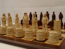Berkeley Chess Decorative Chessmen - English - Cardinal