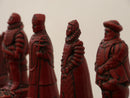 Berkeley Chess Decorative Chessmen - English - Cardinal