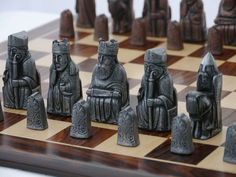 Berkeley Chess Decorative Chessmen - Isle of Lewis - Metal
