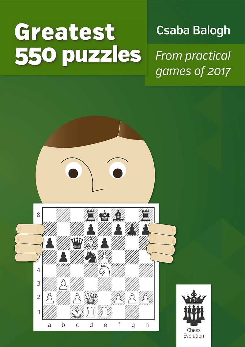 Greatest 550 Puzzles: From Practical Games of 2017 - Csaba Balogh