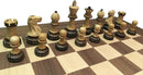 Parker Burnt Chess Combination (Parker Chess Set, LCC Lux 50mm, Large Box)