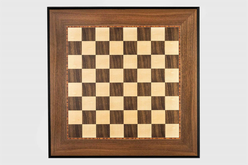 Parker Burnt Chess Combination (Parker Chess Set, LCC Lux 50mm, Large Box)