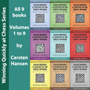 Catastrophes & Tactics in the Chess Openings Volume 1 to 9 - Carsten Hansen (9 books)