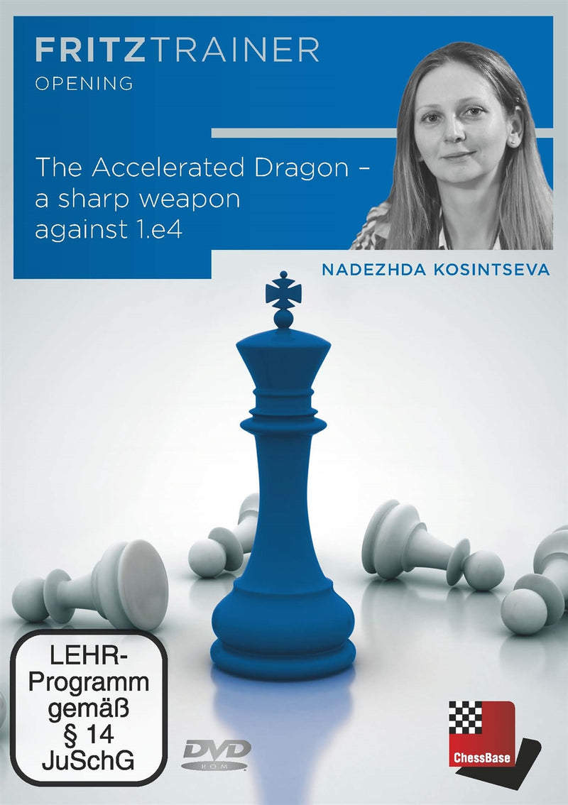 The Accelerated Dragon: a sharp weapon against 1.e4 - Nadezhda Kosintseva (PC-DVD)