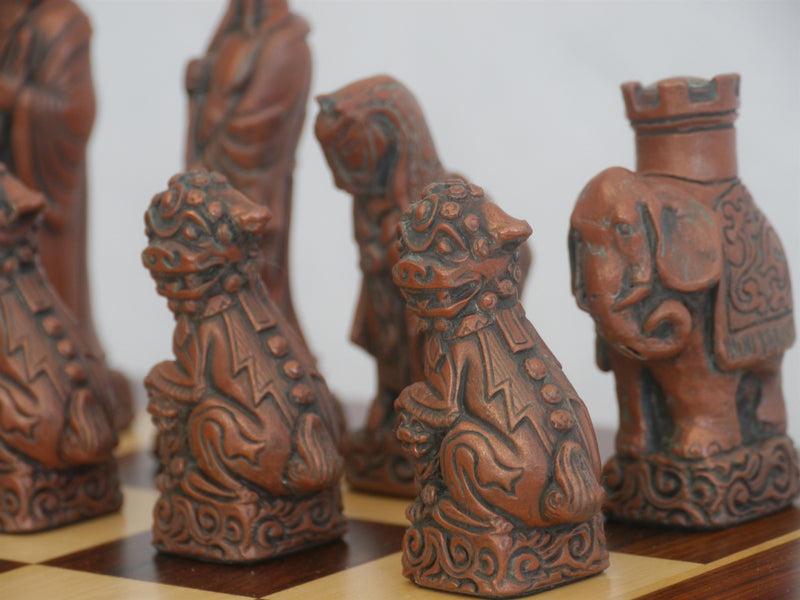 Berkeley Chess Decorative Chessmen - Mandarin - Metal
