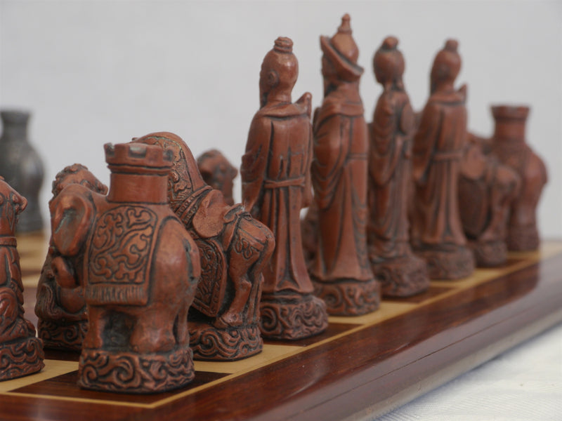Berkeley Chess Decorative Chessmen - Mandarin - Metal
