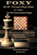 Foxy 187: Learn The King's Indian in 1 hour for the Tournament Player (DVD)