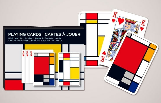Double Deck Decorative Playing Cards - Squares