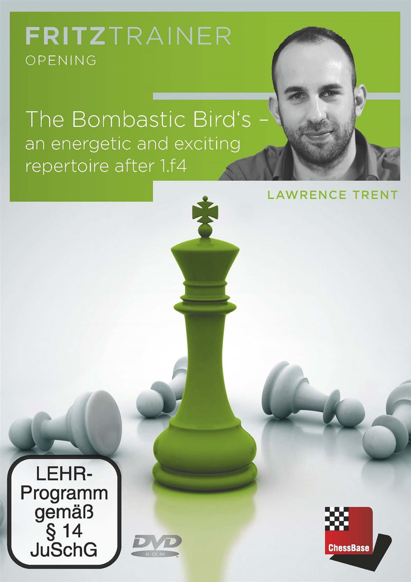 The Bombastic Bird's: an energetic and exciting repertoire after 1.f4 - Lawrence Trent (PC-DVD)
