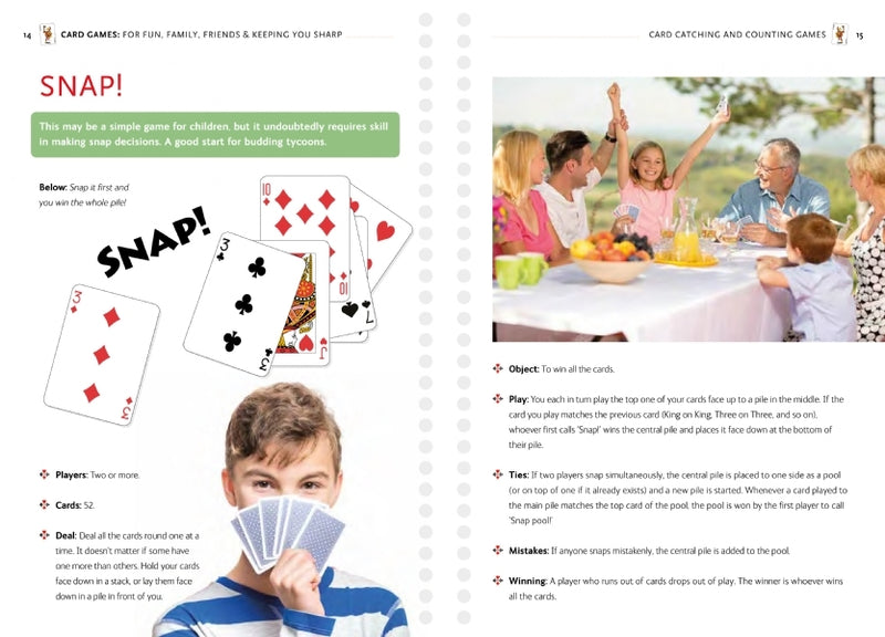 Card Games: For Fun, Family, Friends & Keeping You Sharp - David Parlett
