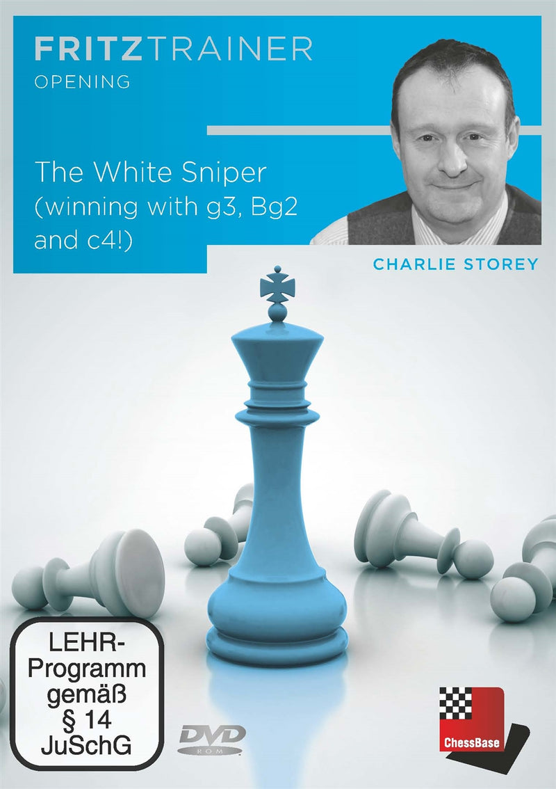 The White Sniper (winning with g3, Bg2 and c4!) - Charlie Storey (PC-DVD)